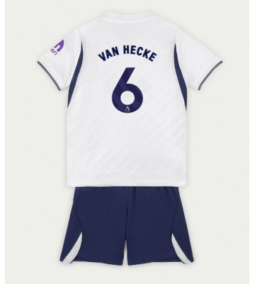 Tottenham Hotspur Jan Paul van Hecke #6 Hjemmebanetrøje Børn 2026-27 Kortærmet (+ Korte bukser)